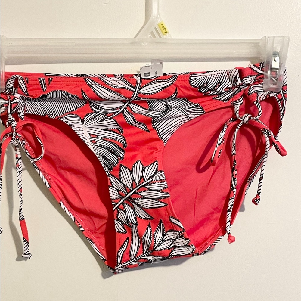 Sz US M La vie en rose aqua bikini bottom tie at the side NWT - Picture 2 of 6